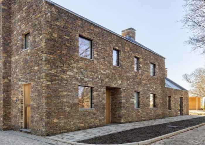 slim metal fire door